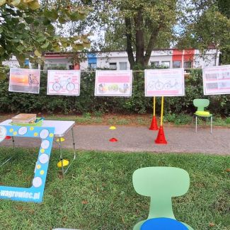 Zdjęcie główne aktualności Strefa Profilaktyki MOPU na Dniu bez Samochodu