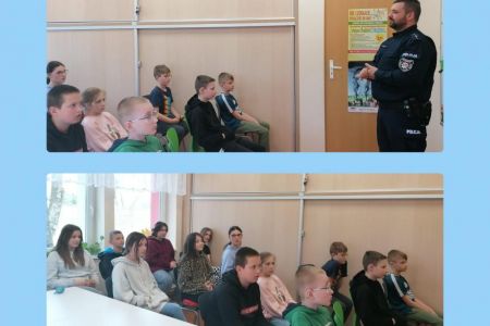 Zdjęcie - Spotkanie z policjantami w Wyspie Radości 