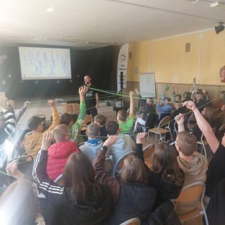 Zdjęcie główne aktualności SPINACZ dla młodzieży z wągrowieckiej "Trójki"